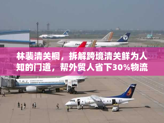 林裴清关桐，拆解跨境清关鲜为人知的门道，帮外贸人省下30%物流成本