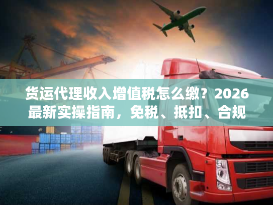 货运代理收入增值税怎么缴？2026最新实操指南，免税、抵扣、合规全拆解