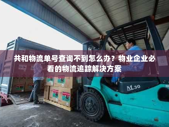 共和物流单号查询不到怎么办?物业企业必看的物流追踪解决方案 共和物流单号查询不到怎么办?物业企业必看的物流追踪解决方案
