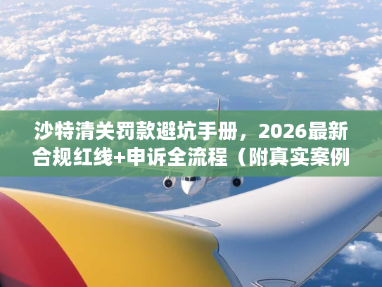 沙特清关罚款避坑手册，2026最新合规红线+申诉全流程（附真实案例）