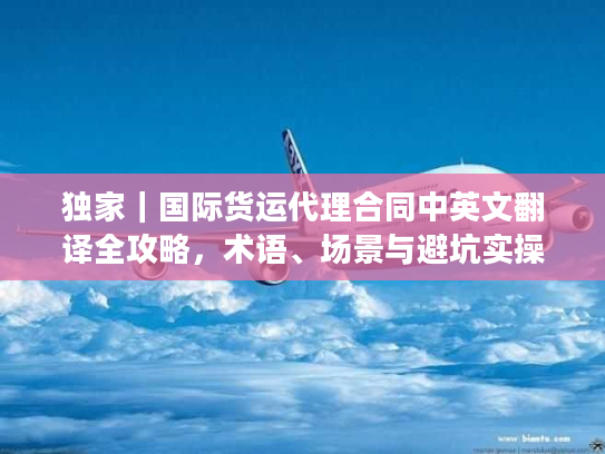 独家｜国际货运代理合同中英文翻译全攻略，术语、场景与避坑实操