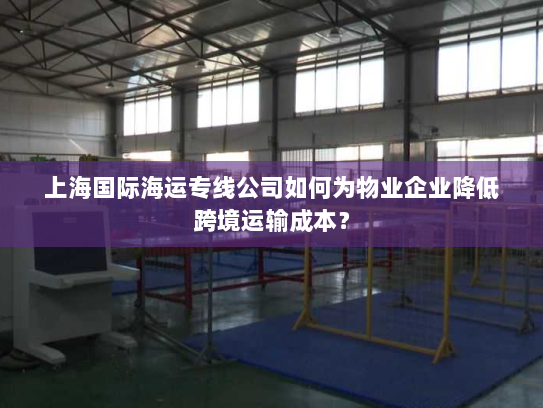 上海国际海运专线公司如何为物业企业降低跨境运输成本? 上海国际海运专线公司如何为物业企业降低跨境运输成本?