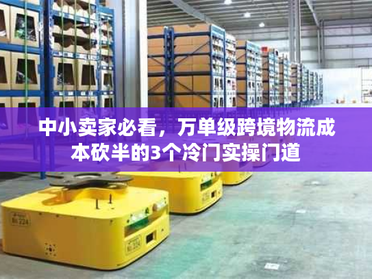 中小卖家必看，万单级跨境物流成本砍半的3个冷门实操门道