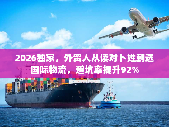 2026独家，外贸人从读对卜姓到选国际物流，避坑率提升92%