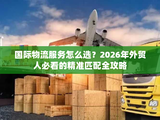 国际物流服务怎么选？2026年外贸人必看的精准匹配全攻略