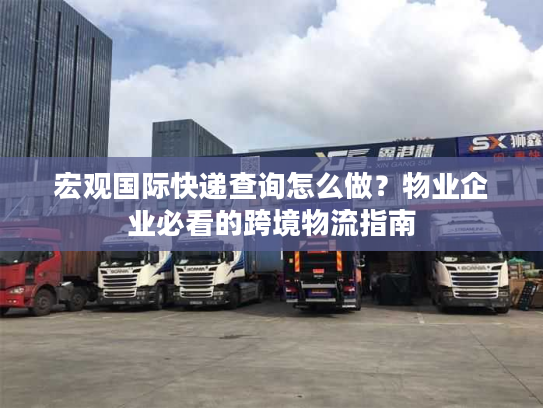 宏观国际快递查询怎么做?物业企业必看的跨境物流指南 宏观国际快递查询怎么做?物业企业必看的跨境物流指南