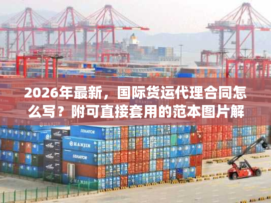 2026年最新，国际货运代理合同怎么写？附可直接套用的范本图片解析
