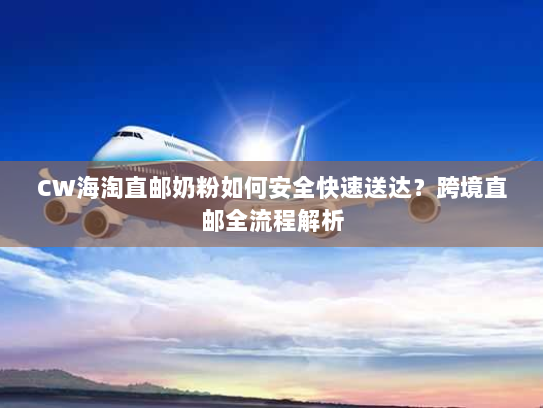 CW海淘直邮奶粉如何安全快速送达？跨境直邮全流程解析