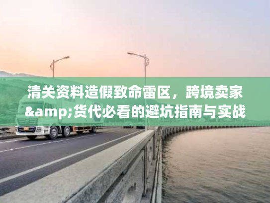 清关资料造假致命雷区，跨境卖家&货代必看的避坑指南与实战解析