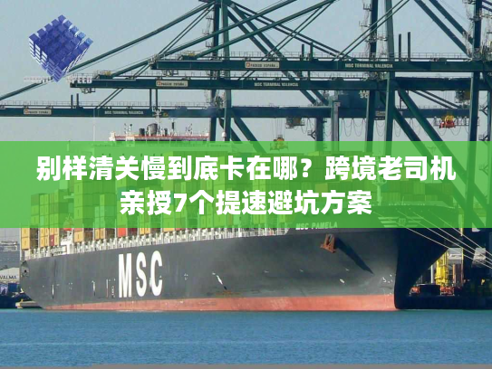 别样清关慢到底卡在哪？跨境老司机亲授7个提速避坑方案