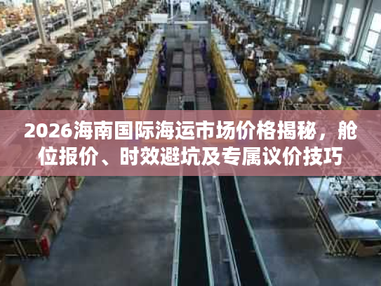 2026海南国际海运市场价格揭秘,舱位报价、时效避坑及专属议价技巧 2026海南国际海运市场价格揭秘,舱位报价、时效避坑及专属议价技巧