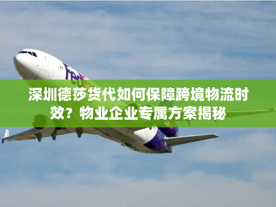 深圳德莎货代如何保障跨境物流时效?物业企业专属方案揭秘 深圳德莎货代如何保障跨境物流时效?物业企业专属方案揭秘