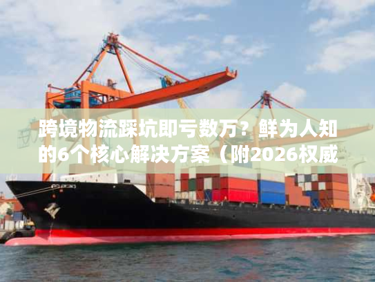 跨境物流踩坑即亏数万？鲜为人知的6个核心解决方案（附2026权威数据）