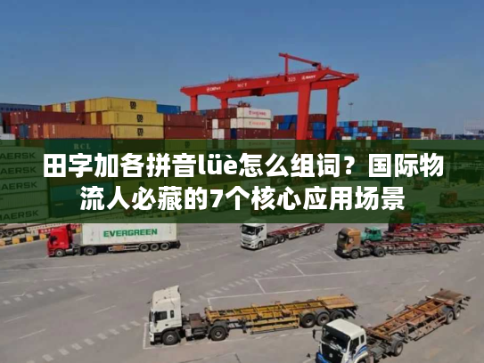 田字加各拼音lüè怎么组词？国际物流人必藏的7个核心应用场景