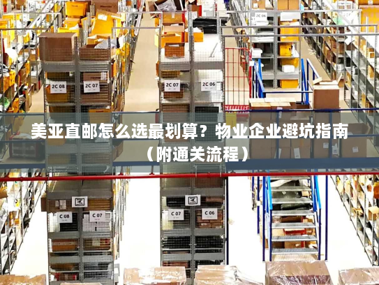 美亚直邮怎么选最划算?物业企业避坑指南(附通关流程) 美亚直邮怎么选最划算?物业企业避坑指南(附通关流程)