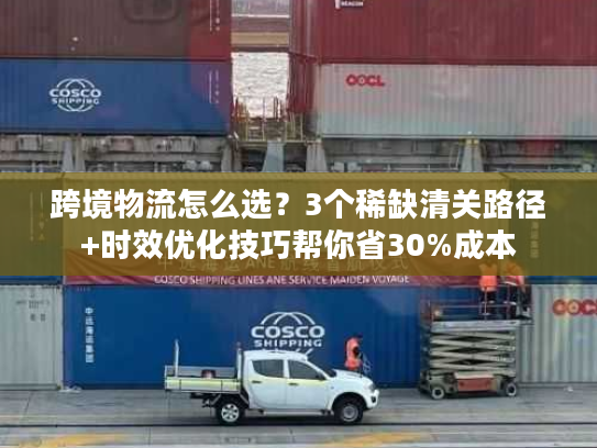 跨境物流怎么选？3个稀缺清关路径+时效优化技巧帮你省30%成本