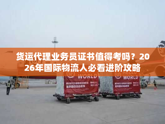 货运代理业务员证书值得考吗？2026年国际物流人必看进阶攻略