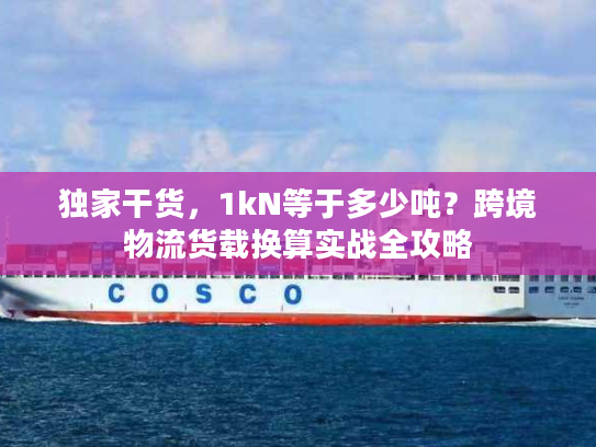 独家干货，1kN等于多少吨？跨境物流货载换算实战全攻略