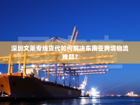 深圳文莱专线货代如何解决东南亚跨境物流难题？