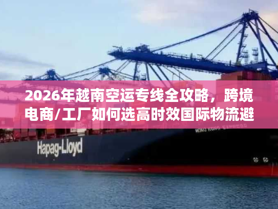 2026年越南空运专线全攻略，跨境电商/工厂如何选高时效国际物流避坑？