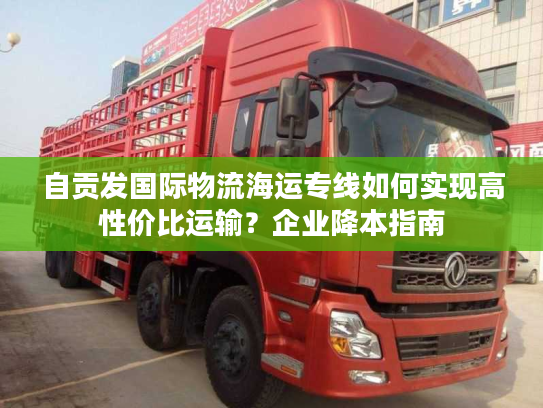 自贡发国际物流海运专线如何实现高性价比运输？企业降本指南