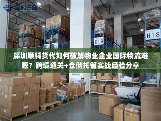 深圳顺科货代如何破解物业企业国际物流难题？跨境通关+仓储托管实战经验分享