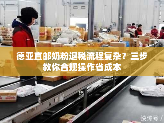 德亚直邮奶粉退税流程复杂？三步教你合规操作省成本