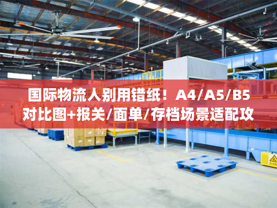 国际物流人别用错纸！A4/A5/B5对比图+报关/面单/存档场景适配攻略