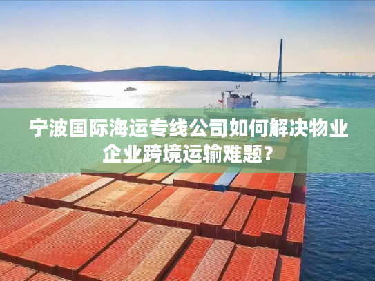 宁波国际海运专线公司如何解决物业企业跨境运输难题？