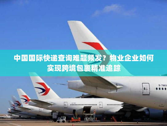 中国国际快递查询难题频发?物业企业如何实现跨境包裹精准追踪 中国国际快递查询难题频发?物业企业如何实现跨境包裹精准追踪