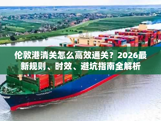 伦敦港清关怎么高效通关？2026最新规则、时效、避坑指南全解析