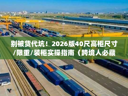 别被货代坑！2026版40尺高柜尺寸/限重/装柜实操指南（跨境人必藏）