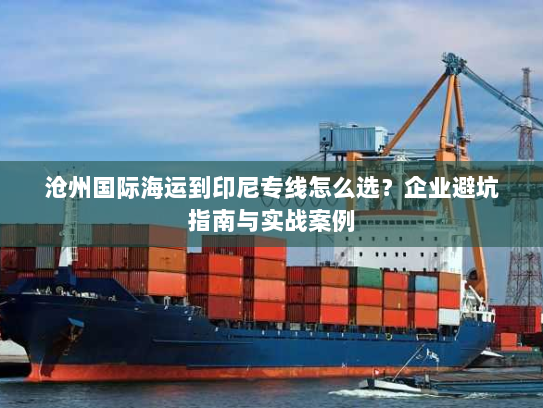沧州国际海运到印尼专线怎么选?企业避坑指南与实战案例 沧州国际海运到印尼专线怎么选?企业避坑指南与实战案例