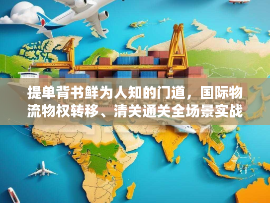提单背书鲜为人知的门道，国际物流物权转移、清关通关全场景实战指南