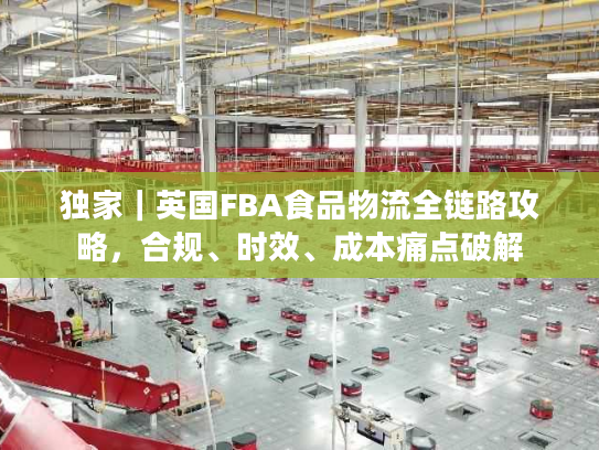 独家｜英国FBA食品物流全链路攻略，合规、时效、成本痛点破解