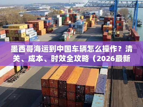 墨西哥海运到中国车辆怎么操作？清关、成本、时效全攻略（2026最新）