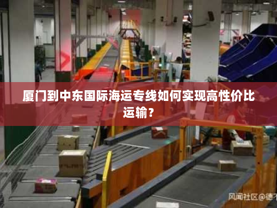 厦门到中东国际海运专线如何实现高性价比运输? 厦门到中东国际海运专线如何实现高性价比运输?