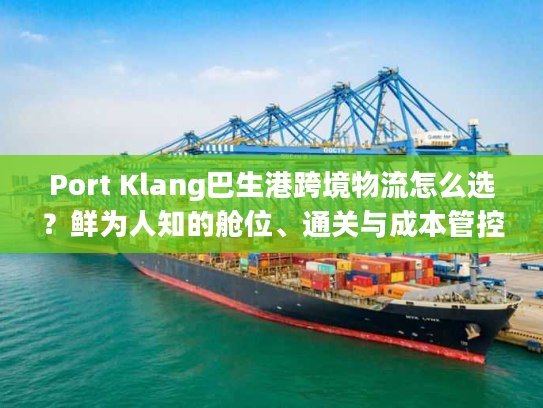 Port Klang巴生港跨境物流怎么选？鲜为人知的舱位、通关与成本管控门道