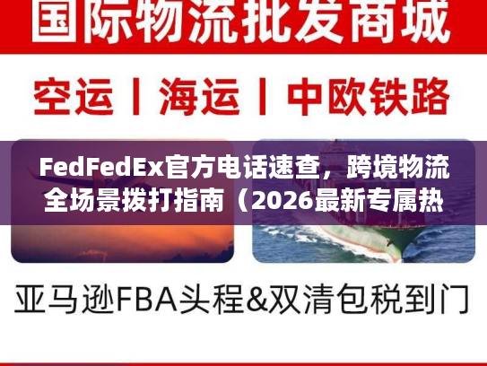 FedFedEx官方电话速查，跨境物流全场景拨打指南（2026最新专属热线）