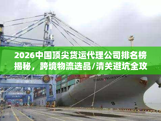 2026中国顶尖货运代理公司排名榜揭秘,跨境物流选品/清关避坑全攻略 2026中国顶尖货运代理公司排名榜揭秘,跨境物流选品/清关避坑全攻略