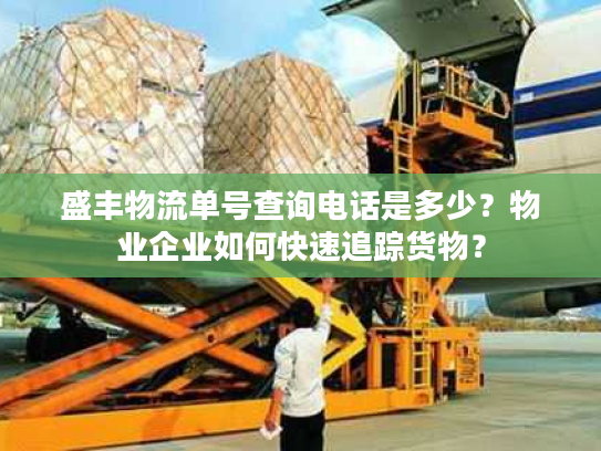 盛丰物流单号查询电话是多少？物业企业如何快速追踪货物？