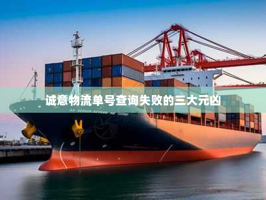 诚意物流单号查询失败的三大元凶 诚意物流单号查询失败的三大元凶