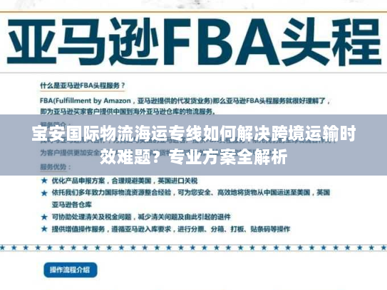 宝安国际物流海运专线如何解决跨境运输时效难题?专业方案全解析 宝安国际物流海运专线如何解决跨境运输时效难题?专业方案全解析
