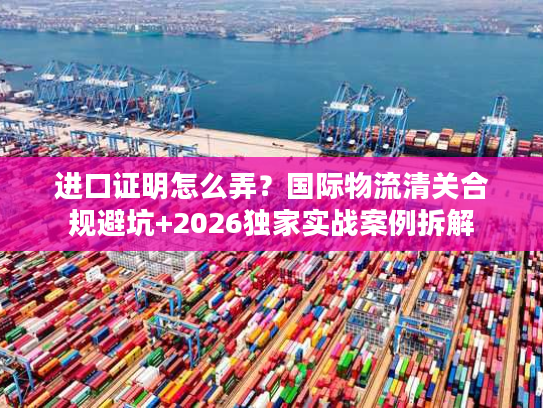 进口证明怎么弄？国际物流清关合规避坑+2026独家实战案例拆解