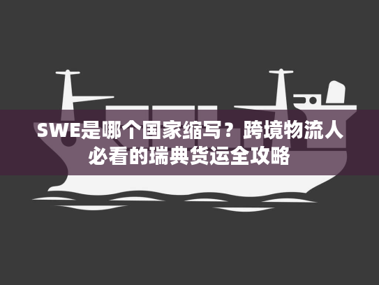 SWE是哪个国家缩写？跨境物流人必看的瑞典货运全攻略
