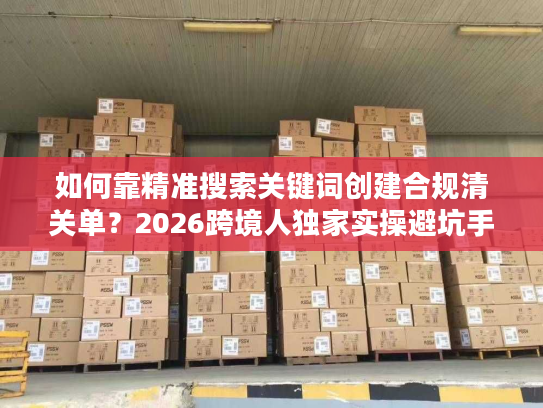 如何靠精准搜索关键词创建合规清关单？2026跨境人独家实操避坑手册