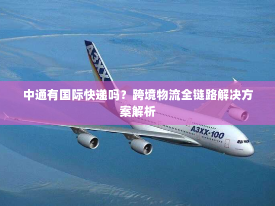 中通有国际快递吗?跨境物流全链路解决方案解析 中通有国际快递吗?跨境物流全链路解决方案解析