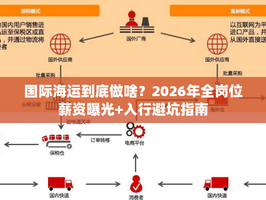 国际海运到底做啥？2026年全岗位薪资曝光+入行避坑指南