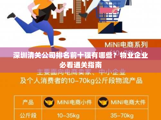 深圳清关公司排名前十强有哪些？物业企业必看通关指南