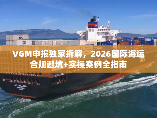 VGM申报独家拆解，2026国际海运合规避坑+实操案例全指南